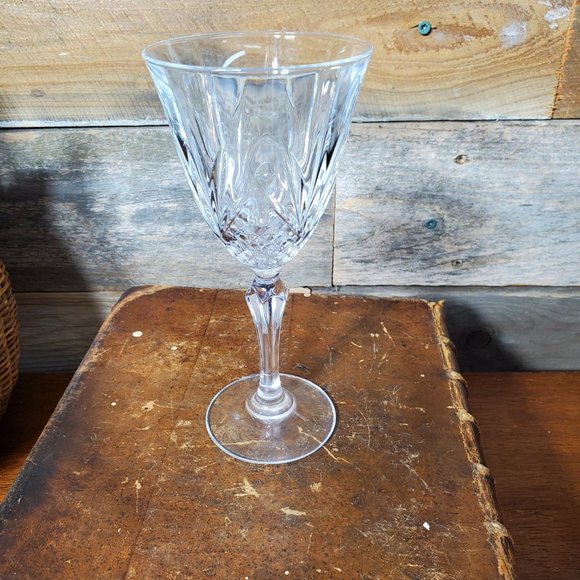Masquerade by Cristal D'Arques-Durand Water Goblet 7 1/2" - 10 oz - Leaded Cryst - Picture 8 of 10